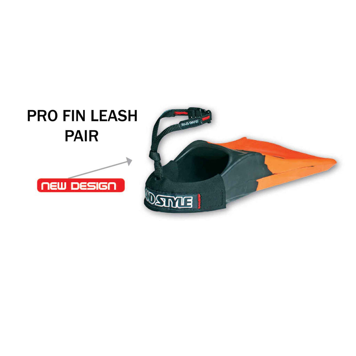 ISLAND STYLE Pro Fin Leash with quick release buckle