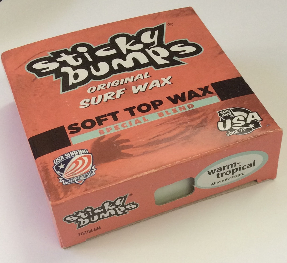 STICKY BUMPS - Soft Top - Warm to Tropical Water Wax – ISLAND STYLE